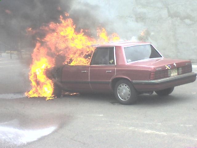 Car Fire-Oak Tree Rd 05/06